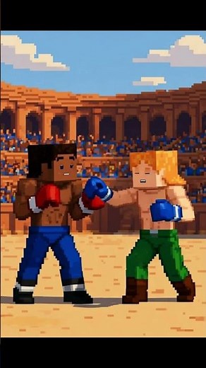 Minecraft BOXING MATCH OF THE CENTURY!