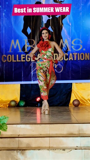 Candidate Number 1 Search for Ms. College of Education 2025 Isabela State University Cabagan Campus BEST IN SUMMER WEAR #CollegeOfEducation #IsabelaStateUniversity #isabelastateuniversitycabagancampus #BestInSummerWear #msced2025 | Jude Valiant Galangco
