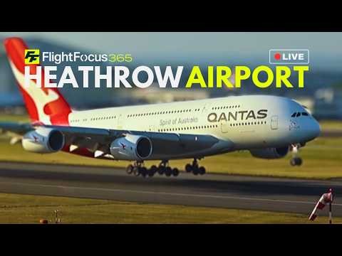 Heathrow Airport Live - Saturday 18th July 2026