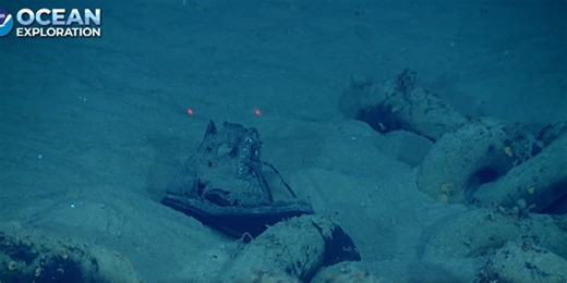 Odd antique found at bottom of the ocean amid World War II battleship wreckage