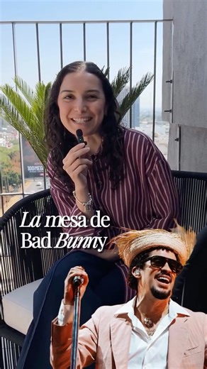 Threada | Lino bordado para tu mesa on Instagram: "Así imaginamos la mesa de #badbunny 🌟🌴🥥 Con personalidad e identidad: la misma vibra que lo llevó a ganar el #Grammy a Álbum del Año. 🏆✨ Si quieres que tu mesa cuente una historia, personalízala con Threada 🪡"