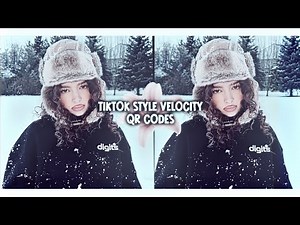 TIKTOK STYLE VELOCITY EDIT - QR CODES | STEP BY STEP VSP TUTORIAL
