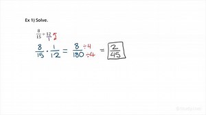 How to Divide a Fraction and a Whole Number | Math | Study.com