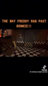 The way Freddy ran past Bonnie. We believe Freddy is. Major fan of markiplier! Funny moments. | Five Nights At Freddy's Entertainment