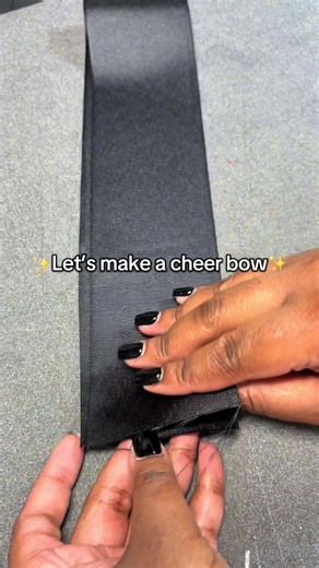 Order for your team today☺️💜#cheerbows #satisfyingvideo #viral #sports #handmade