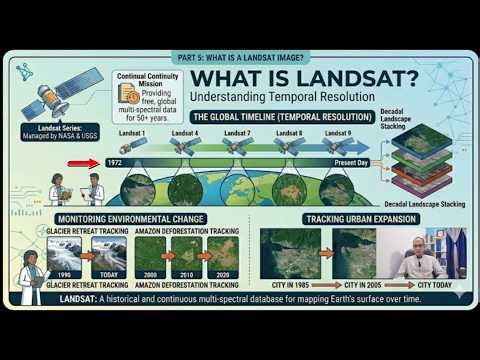 What is LANDSAT Image? | LANDSAT Satellite, Temporal Resolution & Applications Explained | Shahriar
