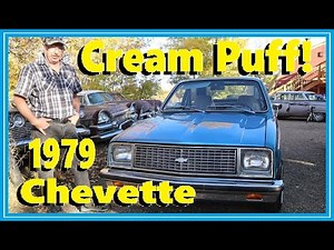 So Clean! Nice Original 1979 Chevy Chevette Close-Up and Drive!