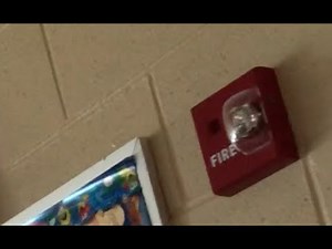 Field Work: Siemens Old Mechanical with New UMMT Elementary School Fire Alarm Test!