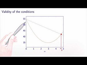 Descent methods and line search: validity of the Wolfe conditions