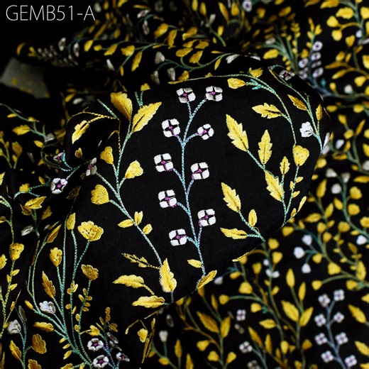 Wedding Dresses Material Indian Black Embroidered Fabric by the Yard Sewing DIY Crafting Embroidery Costumes Dolls Bag Cushion Table Runners - Etsy Ireland