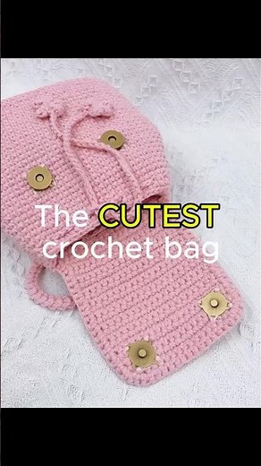 Crocheting the CUTEST Mini Backpack (Free Pattern!)