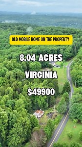 23K views · 232 reactions | 8.04 Acres for Sale in Martinsville, Virginia for $49,900. Agricultural zoned property. Owner financing is available. Old mobile home on the property. For more info visit LandCentury.com #fyp #foryou #reels #instagood #landcentury #virgínia #land #property #fb #fy #mobilehome #usa #landforsale #realestate #sale #realtor #daily #agricultural #foryoupage #reelsfb #viralreels #sales #acreage | Land Century | Facebook