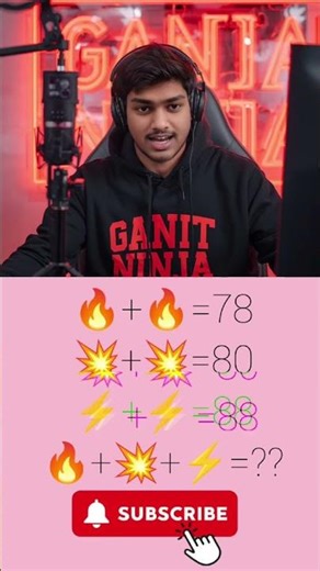 Fire 🔥 Explosion 💥 Lightning ⚡ Math Puzzle | Answer Kya Hai? 🤯#shorts #shortsquiz
