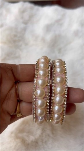 Diy Perl Bangles #diy #diycrafts #craft #handmade #diybangles #shortvideo #shortsfeed #viralreels