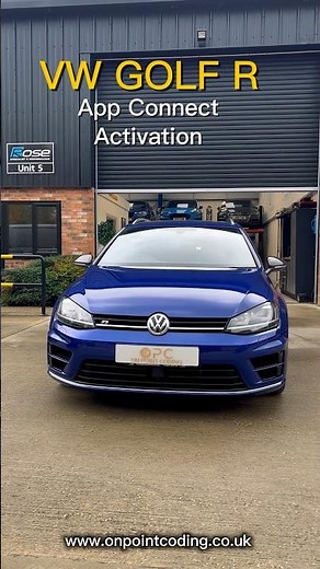 Vw Golf R App Connect Activation #vw #appconnect #applecarplay