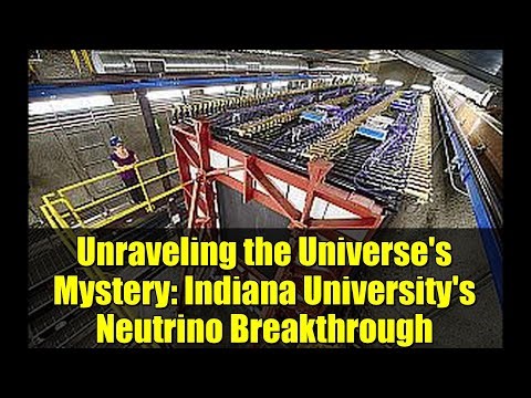 Unraveling the Universe's Mystery: Indiana University's Neutrino Breakthrough