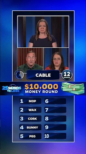 Will they clean up—or get wiped out? 😮‍💨 #25wordsorless #gameshow