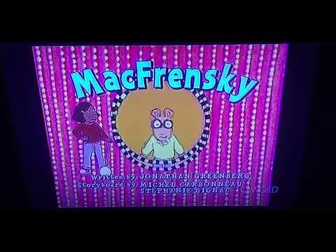 Arthur Season 10 & 13 D.W. Aims High & MacFrensky Title Cards