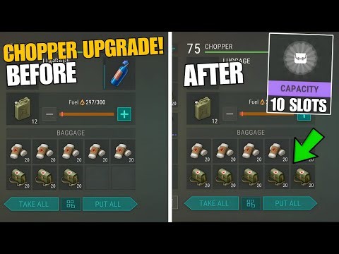 HOW TO GET MORE "CHOPPER STORAGE SLOTS"! IN NEW UPDATE 1.40.0 - Last Day on Earth: Survival