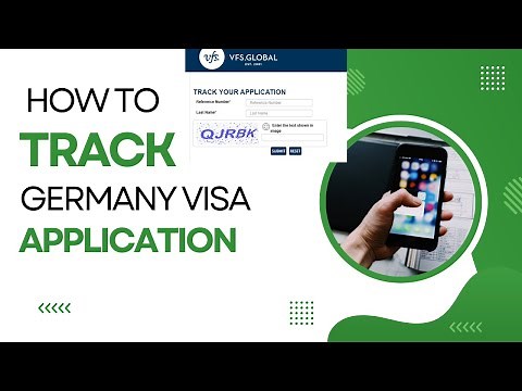 Track VFS Application Germany | HOW TO TRACK VISA APPLICATION OF GERMANY