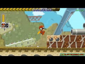 Megaman Powered Up - Protoman(Hard Mode) - VS Gutsman