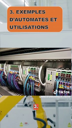 C'est quoi un automate programmable industriel (API) ? 🤖 Découvre le cerveau des machines automatisées : son rôle, son fonctionnement et son utilisation dans l'industrie ⚡ 📚 ÉLECTROTECHNIQUE FACILE 🔔 Abonne-toi #automatisme #electrotechnique #industrie #automate #technologie