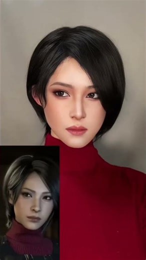 Unveiling King Ada's Impression Makeover! ResidentEvil AdaKingMakeup