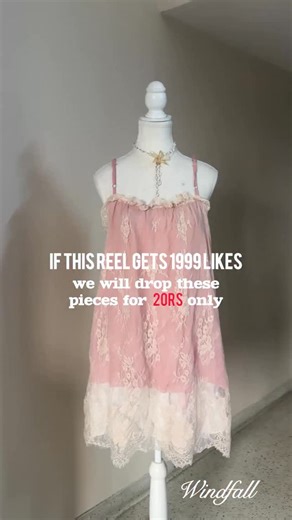 Open ♡ on Instagram: "Click to open 💌 Hello my valley of windfall 🪽🐋 Every day I wake up and you give me a reason to keep going. Every like, every order, every “omg I love this” comment—it’s all shaped this tiny corner of the internet into a home. You’ve showered us with so much love and support in the last 2 years, so here we are giving back to the community 🍓💌 If this reel reaches 1,999 likes, I’ll drop every single piece shown here for just ₹20 🐋🪽 ‼️ THIS SALE IS ONLY FOR OUR FOLLOWERS