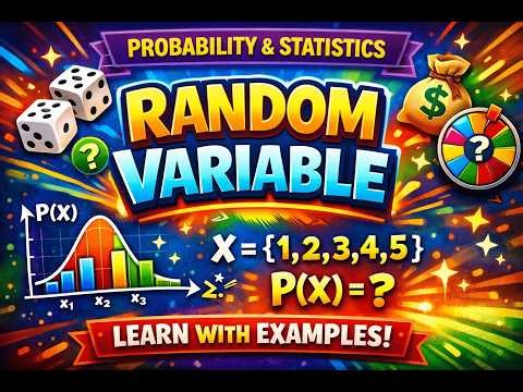 Lecture 1 | Random Variable | Probability & Statistics