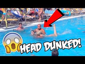 RANDOM MAN HEAD DUNKED ME UNDER WATER!!!