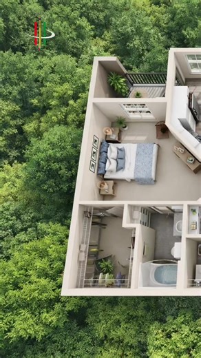 Beautiful 3 Bedroom Floor Plan Layout 🏡 A smart and modern three bedroom floor plan layout designed for comfortable family living. This home layout features functional spaces, balanced room sizes, and a clean design perfect for modern homes and apartments. 3D floor plans help buyers understand the property layout instantly and make listings more attractive online. #3bedroomhouse #floorplanlayout #3dfloorplan #homedesign #houseplan