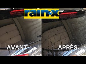 Comment appliquer le Rain-X.