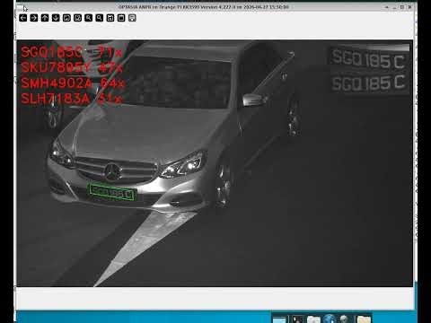 Optasia ANPR on Orange Pi RK3588