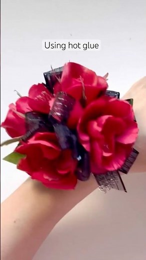🌺 How to make a Prom 🤍 Wedding Corsage | Watch full video Step by Step tutorial for beginners