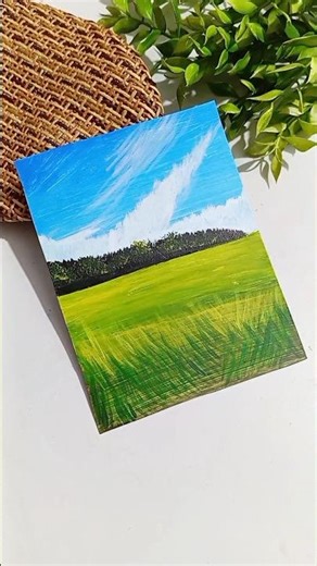 Easy Senary Painting✨ #art #paintingtutorial #paintingforbeginners #drawing #explore #fy #artscraft