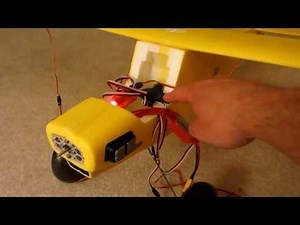 Multiplex Fun Cub Build 05 - Electronics Working