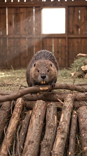 Beaver is too busy to dance