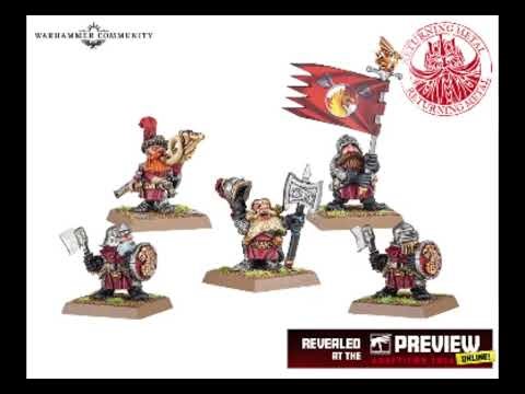 New Warhammer Fantasy Dwarf models announced!