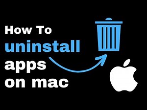 How To Uninstall Apps On Mac