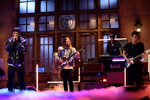 Watch Kevin Parker & John Mayer Join Travis Scott On SNL