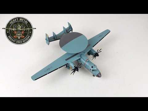 Xi'an KJ-600, Chinese Navy Airborne Early Warning Aircraft, 1:72 Scale AF1 Diecast Model Review