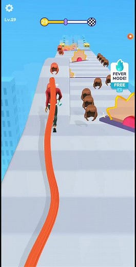 Hair Challenge gameplay Level up 29 #gamechallenge #hairchallenge #gameplay