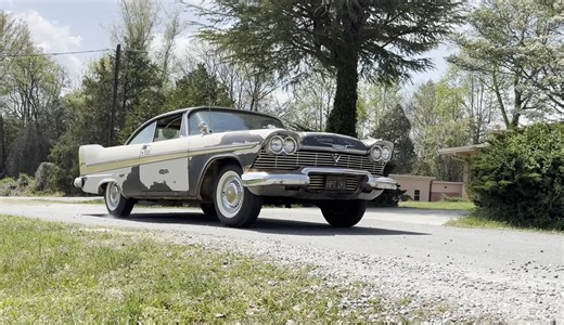 1958 Plymouth Fury Parked for Nearly 50 Years Still Has the Original Dual-Quad V8
