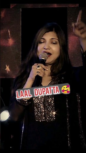 Laal Dupatta Song | Alka Yagnik 😍 Udit Narayan | #shorts #shortvideo #bollywood #status #story