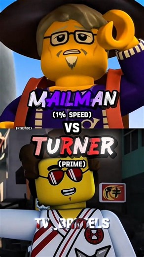 Mailman vs Turner | #edit #ninjago