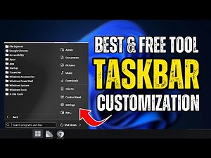 TRY This Best Taskbar CUSTOMIZATION App in Windows 11 (AMAZING Tool)