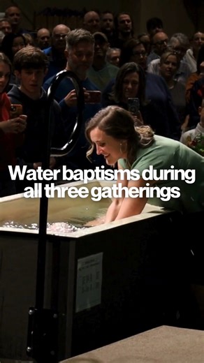 Let’s spend some time together this weekend! CrossPoint is a community helping people trust and fully follow Jesus, and we gather three times each Sunday—at 8, 9:30, and 11:15 a.m.—plus an online broadcast at 9:30 at crosspointlew.org/live if you’re curious about what it means to follow Jesus but aren’t ready yet to attend an in-person service. This weekend is Café Sunday after each gathering (think free coffee and snacks), and we’ll have water baptisms in each service—a time to celebrate all th