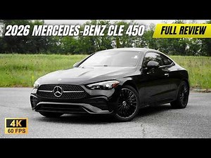 2026 Mercedes-Benz CLE 450 Review | A Performance Luxury Coupe!