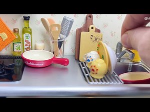Best of miniature cooking compilation 😍 Mini kitchen set ASMR