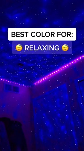 Best color for relaxing 😴 #foryoupage #ledlights #foryou @groovyled is having a 50% off sale on GroovyLED.com✨🌈